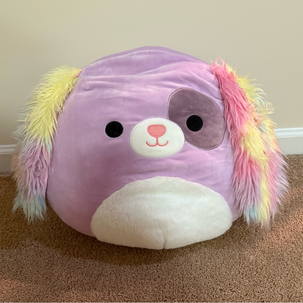 16” Barb Pastel Purple and Rainbow Squishmallow